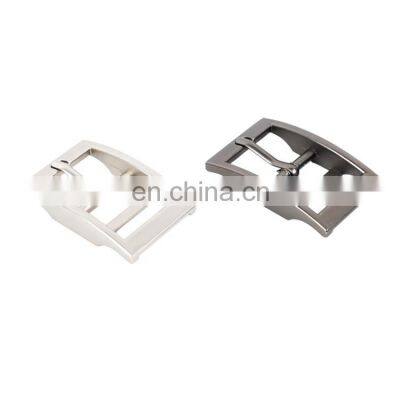 metal buckle zinc alloy buckle pin buckle sliver/dark grey/black colors