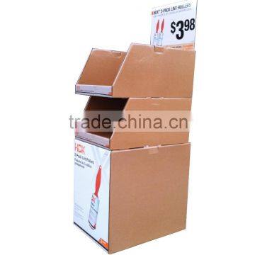 High quality cardboard display floor stand