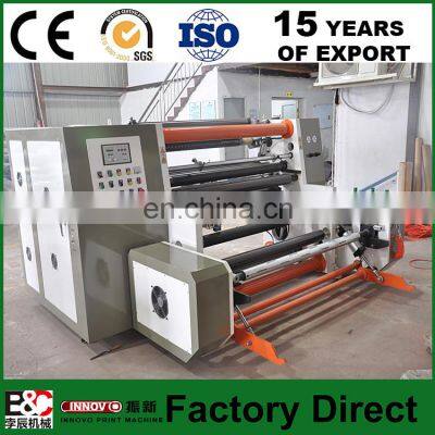 ZX700 1700 high speed computer control roll materials slitting machine BOPP PET CPP PVC Aluminum foil Paper