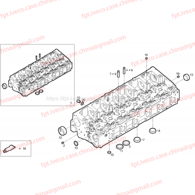 FPT IVECO CASE Cursor9Bus F2CFE612D*J231/F2CFE612A*J098  5802748674  ENGINE COMPLETE 5802748674