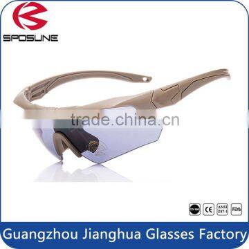 2016 new wholesale sunglasses china interchangeable lens skull shot glassess military safety goggle