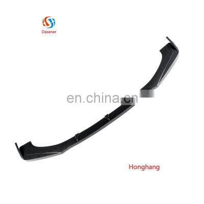 Auto Accessories New Style Front Bumper Lips Universal, Carbon Fiber Color Universal Front Lips For All Coupes And Sedans