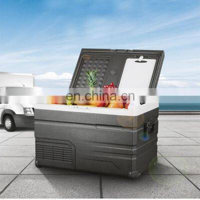 Small Vehicle Outdoor Cooler Compressor Freezer Refrigerator Mini Portable 40L 12V Car Fridge