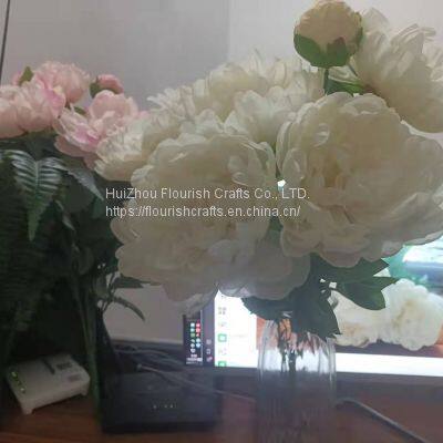 Aritificial Peony Artificial Flowers Bouquets Customization photo-2