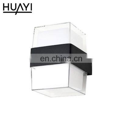 HUAYI Premium Quality Nordic Style Indoor Decoration Aluminum Acrylic LED Bed Side Wall Light