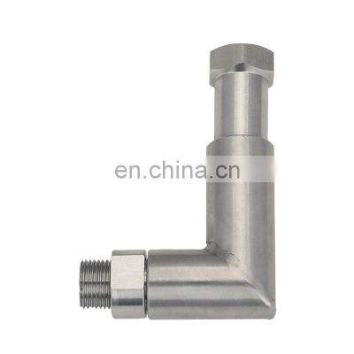 M18 X 1.5 O2 Exhaust sensor spacer , 90 degree O2 Oxygen Sensor