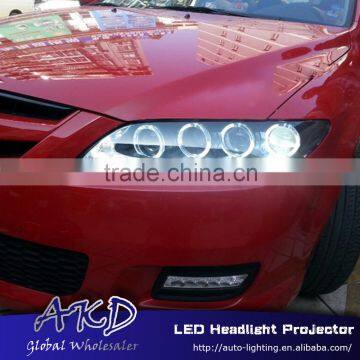 AKD Car Styling for Mazda 6 LED Headlights A-Type 2004-2013 Mazda6 LED Head Lamp Projector Bi Xenon Hid H7 photo-4