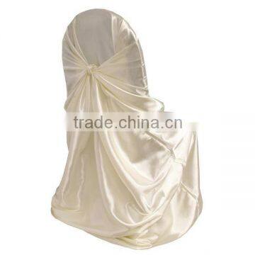 Wholesale Self-tie Satin Chair Covers