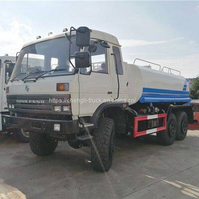 6x6 Right Hand Drive Large Water Tank Sprinkler Truck 18m3 18000 Liters to Zimbabwe photo-2