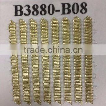 Quality Texture Custom Nylon Satin for Flocking