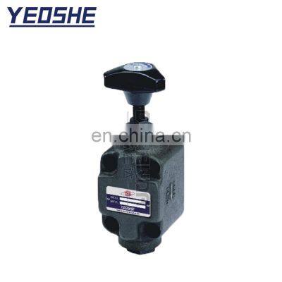 Taiwan speed control valve YEOSHE hydraulic one-way throttle valve SRG/SRCG-03/06/10 plate flow control valve