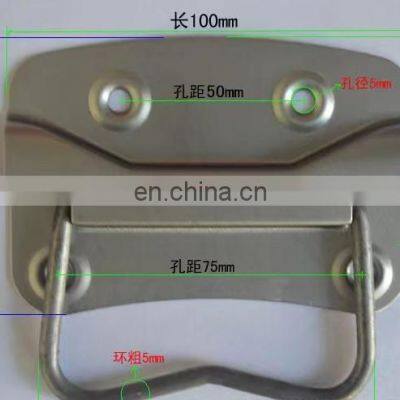 Metal Handles Hardware for Wooden Box Iron Cabinet Tool Hardware Accessories photo-5