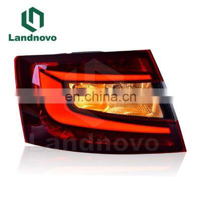 Landnovo New Design Car Body Parts Led Rear Light Assembly With Turn Signal for Skoda Octavia 2015-2017 Led Car Tail Light