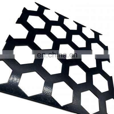 Wall panel high quality perforated decorative perforated screen metal panel aluminum grid wire mesh for facade cladding