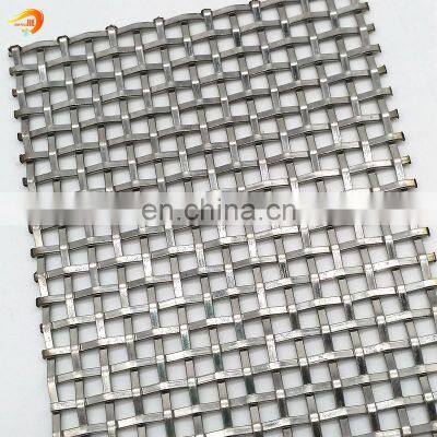 Square Decorative Stainless Steel Crimped Wire Mesh