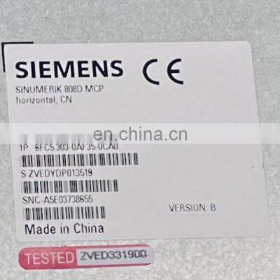 Siemens SINUMERIK 808D MCP 6FC5 303-0AF35-0CA0 Keyboard Switch Siemens Sinumerik Turning PPU photo-2