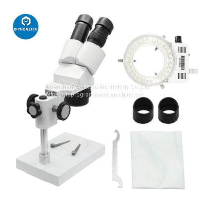 WF10X Eyepiece Binocular Stereo Microscope for Inspection and Repair