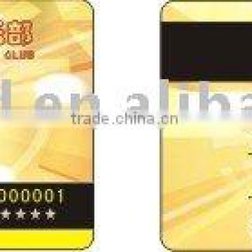 pvc RFID contactless M1 S50 smart IC card