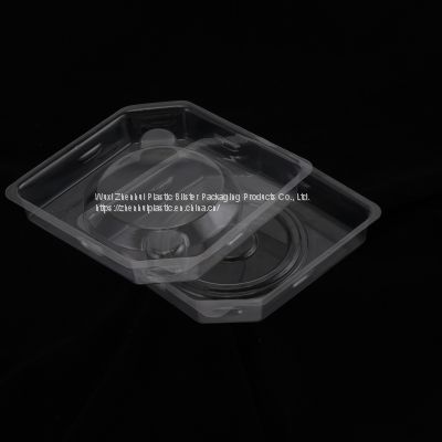 PET recyclable clear plastic insert blister trays thermoformed blister pallets