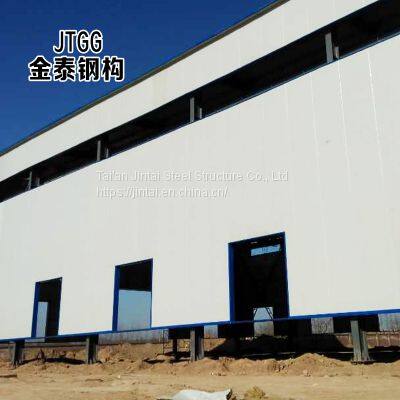 Welding Easy Metal Roof Trusses Prefabricated High-rise Workshop, Warehouse