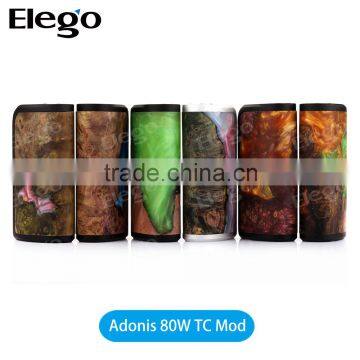 Collection Value! Rare Stabilized Wood Arctic Dolphin Adonis 80W TC Mod photo-2