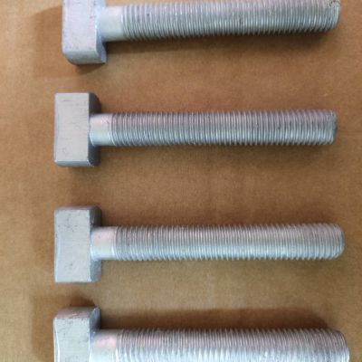 Customized T Head Bolt Material Grade 4.8 Hot Dipped Galvanized