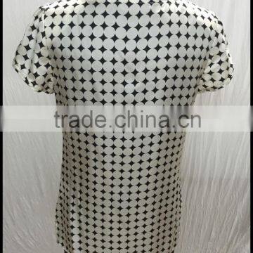 2015 New Designs Silk Printed Choli Ladies Blouse photo-2