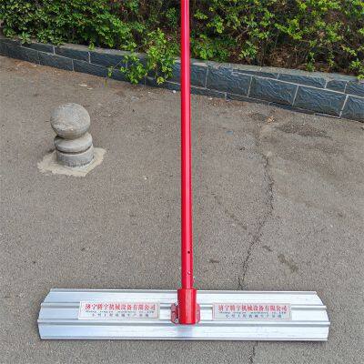 Buy Aluminum-magnesium Alloy Large Trowel for Concrete Wet Pavement Aluminum-magnesium Alloy Large Trowel 1.2m*20cm Wide Quotation Leveling Ruler photo-2