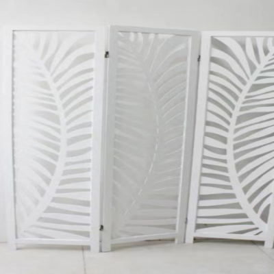 Vintage Furniture Screen Chinese Wood Room Divider photo-3