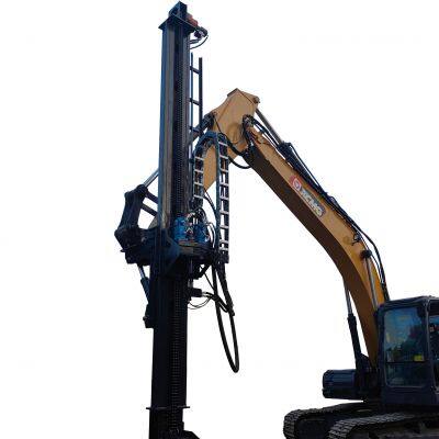 excavator modified drills excavator mounted rock drill rig for sale