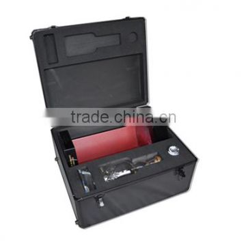 Black Aluminum Wine Box