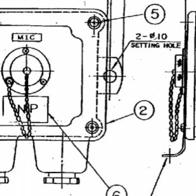 FURUNO RBD-21H RECEPTACLE BOX
