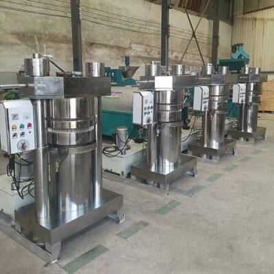 High Quality Industrial Palm Fruit Oil Press Machine Automatic Groundnut Combined Sesame Hydraulic Cold Press Oil Motor photo-6