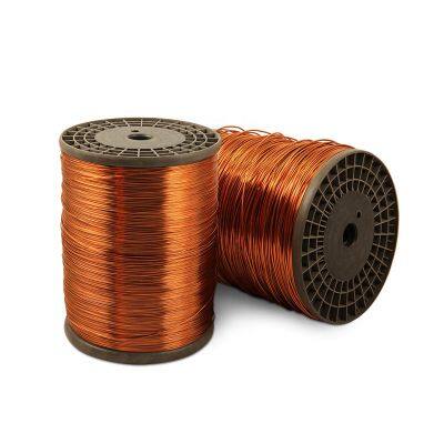 Enameled SELF-BONDING(Hot Melt) Copper Aluminum Wire 0.30-0.39mm EIW180 for Voice Coil photo-3