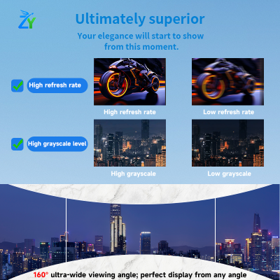 GOB Outdoor Creative Flexible Soft Ribbon LED Screen Modules P2.5 P3 P4 P5 Waterproof 320x160mm Led Video Wall Customized photo-4