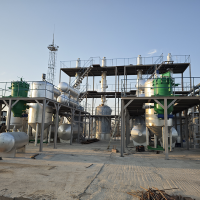 Factory Price Used oil to diesel refining Plant recycling Machine for Sale photo-2