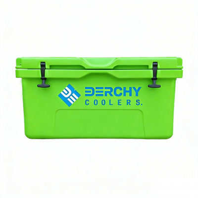 85QT Hard Cooler Изолированная ледяная коробка, которая удерживает лёд на большее количество дней. Переносной холодильник с ручкой