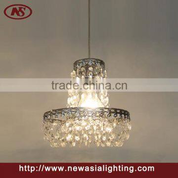 Crystal small charming pendant light