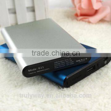 Slim lithium battery Multi-Function Auto jump starter Emergency jump starter Back Up Power Bank mini car jump starter