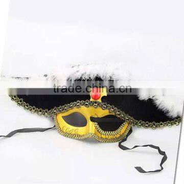 Custom Halloween Venetian Pirate Mask Party Supplies