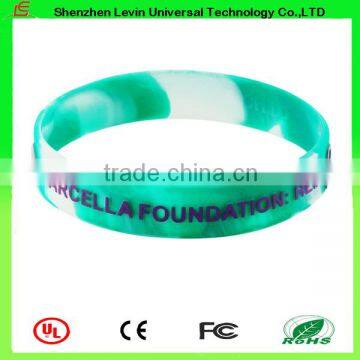 Cheap Business Gift Custom-made Logo Cool Men's Silicone Bracelet