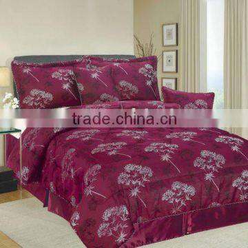 7Pcs Jacquard Patchwork Comforter Set photo-2
