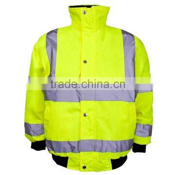 reflective winter safety reflector jacket uniform winter jacket