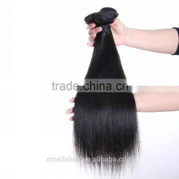 Straight Virgin remy 7A Malaysian hair weave