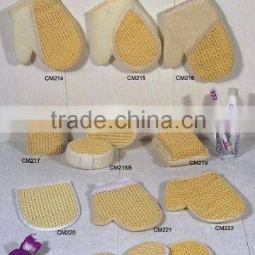 Natural sisal bath product bath mitt