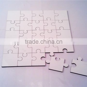 different shape sublimation wood mdf puzzle,blank wood mdf puzzle