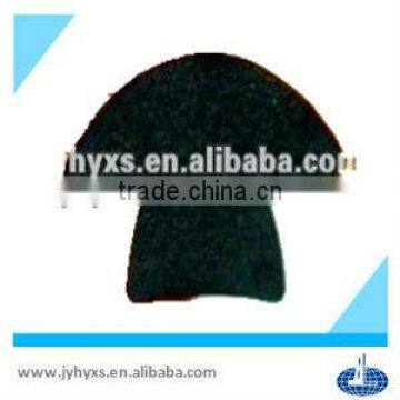 EPDM sponge by mushroon shape/epdm rubber customzied scouring