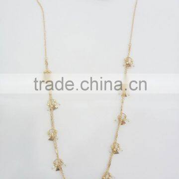 FASHION SPECIAL CHAIN CHARM NECKLACE EARRING SET