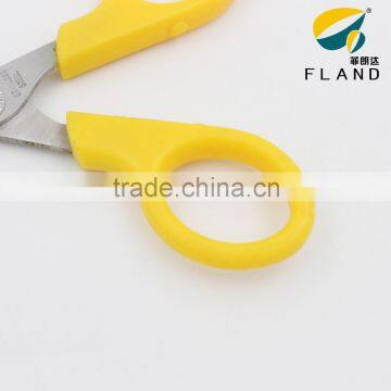 Yangjiang Hottest Sales Scissors Yellow Handle Stainless Steel Student Small Scissors photo-3