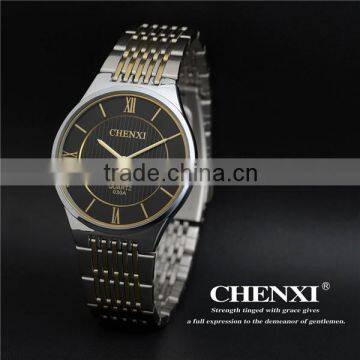 2015 Fashion Jewelry Wholesale Price Quartz Stainless Steel Watch Water Resistant Gold Steel Man Watch Mens Wrist Watch photo-2